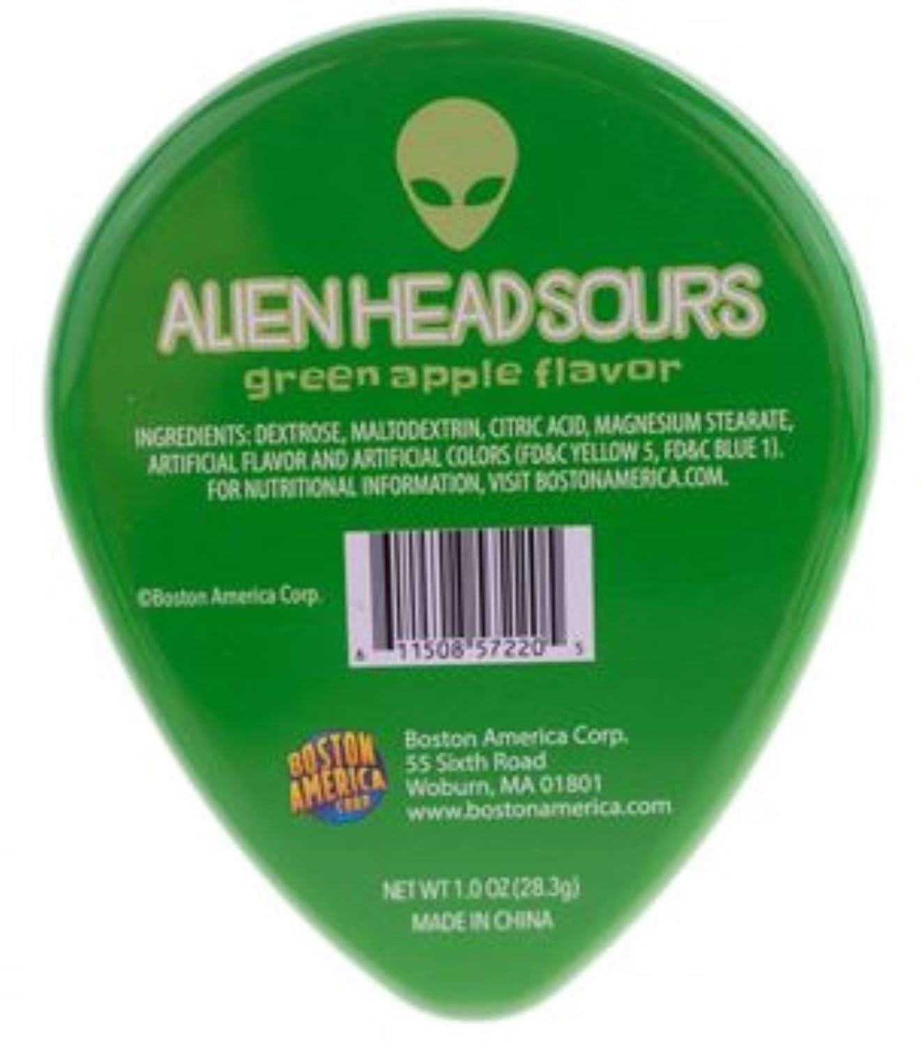Alien Head Tin (Green Apple Sours)