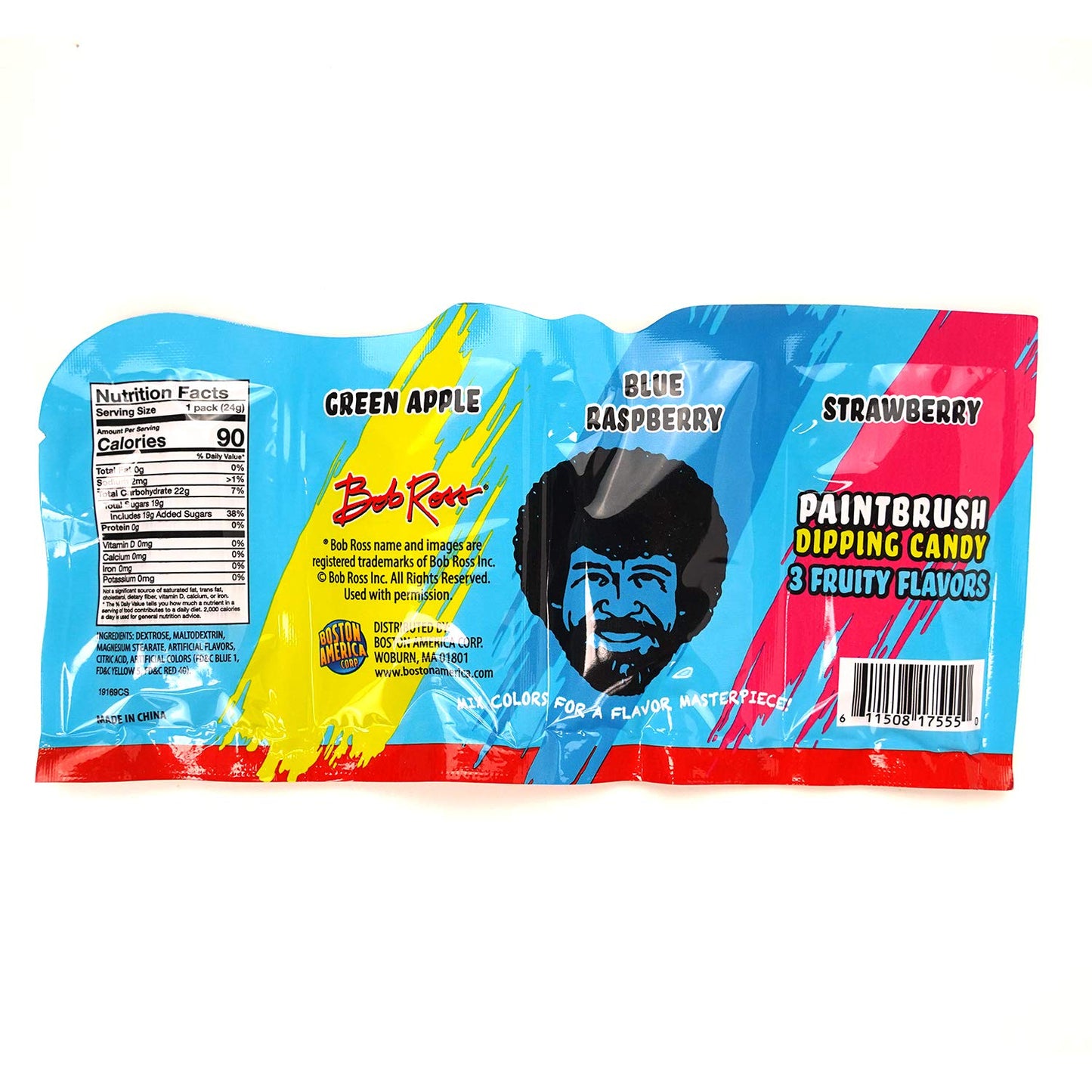 Bob Ross Flavor Palette Paintbrush Dipping Candy