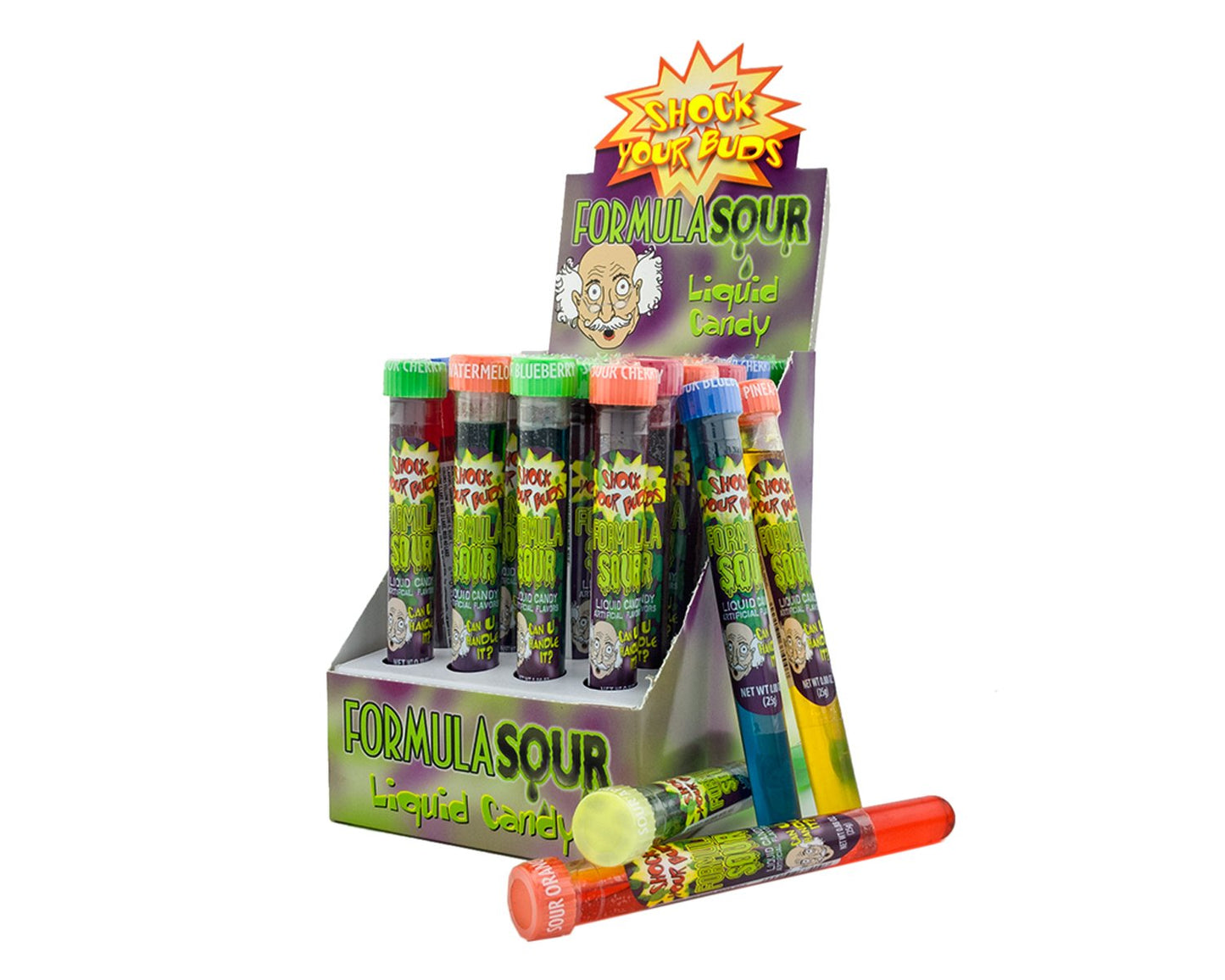 Formula Sour Tubes - 1 assorted test tube