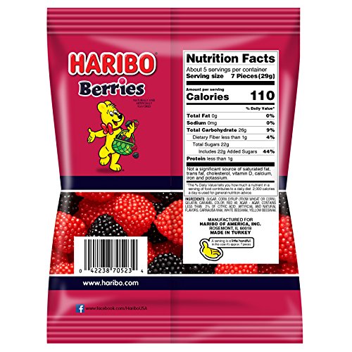 Haribo Berries Gummi Candy