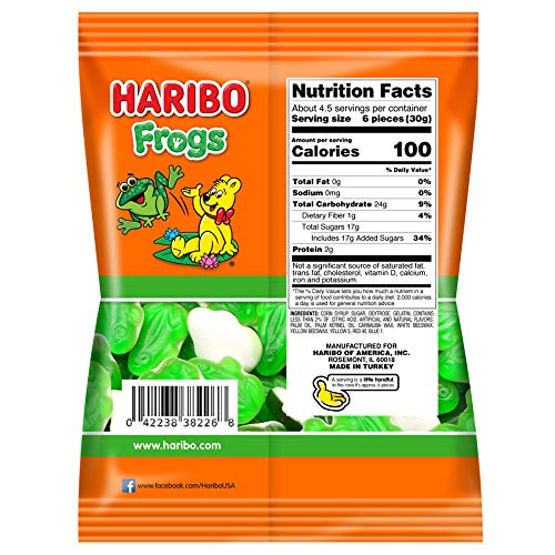 Haribo Frogs Gummi Candy