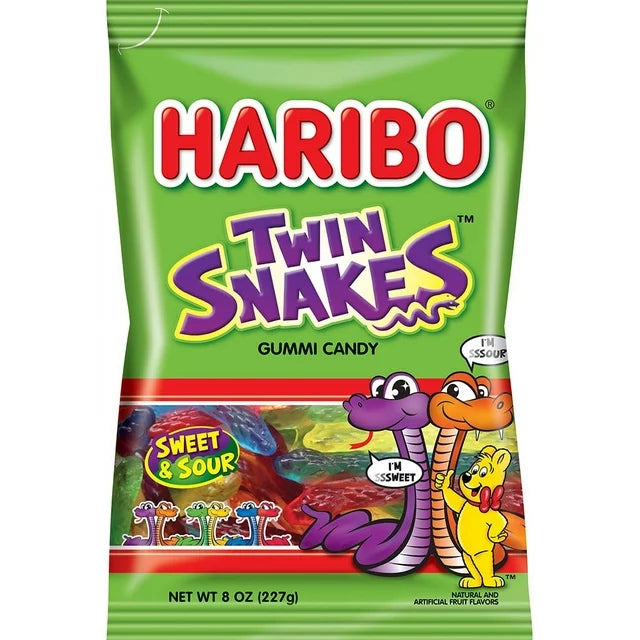 Haribo Twin Snakes Gummi Candy