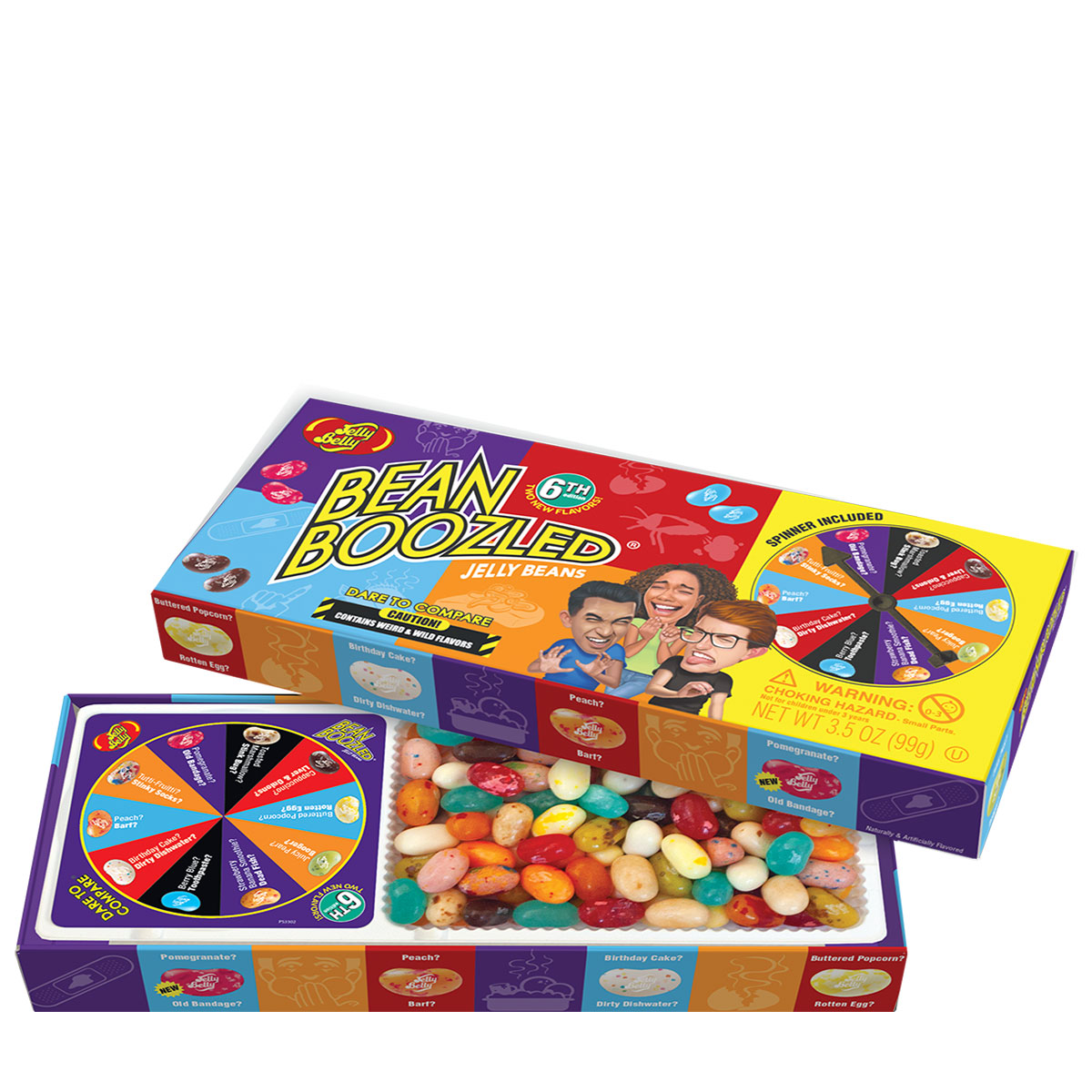 Jelly Belly Gift Box: Bean Boozled Spinner Game