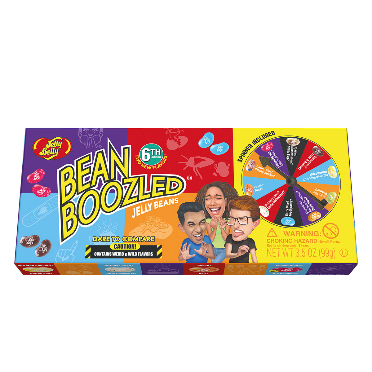 Jelly Belly Gift Box: Bean Boozled Spinner Game