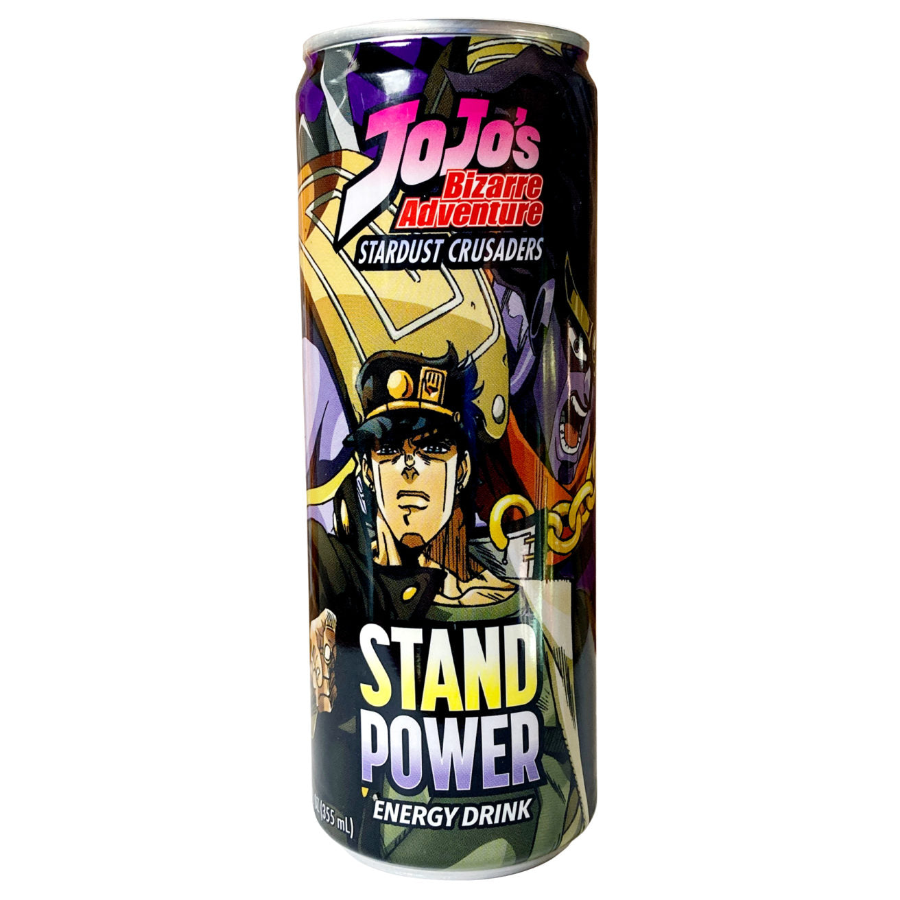 Jojo's Bizarre Adventure Stand Power Energy Drink Can