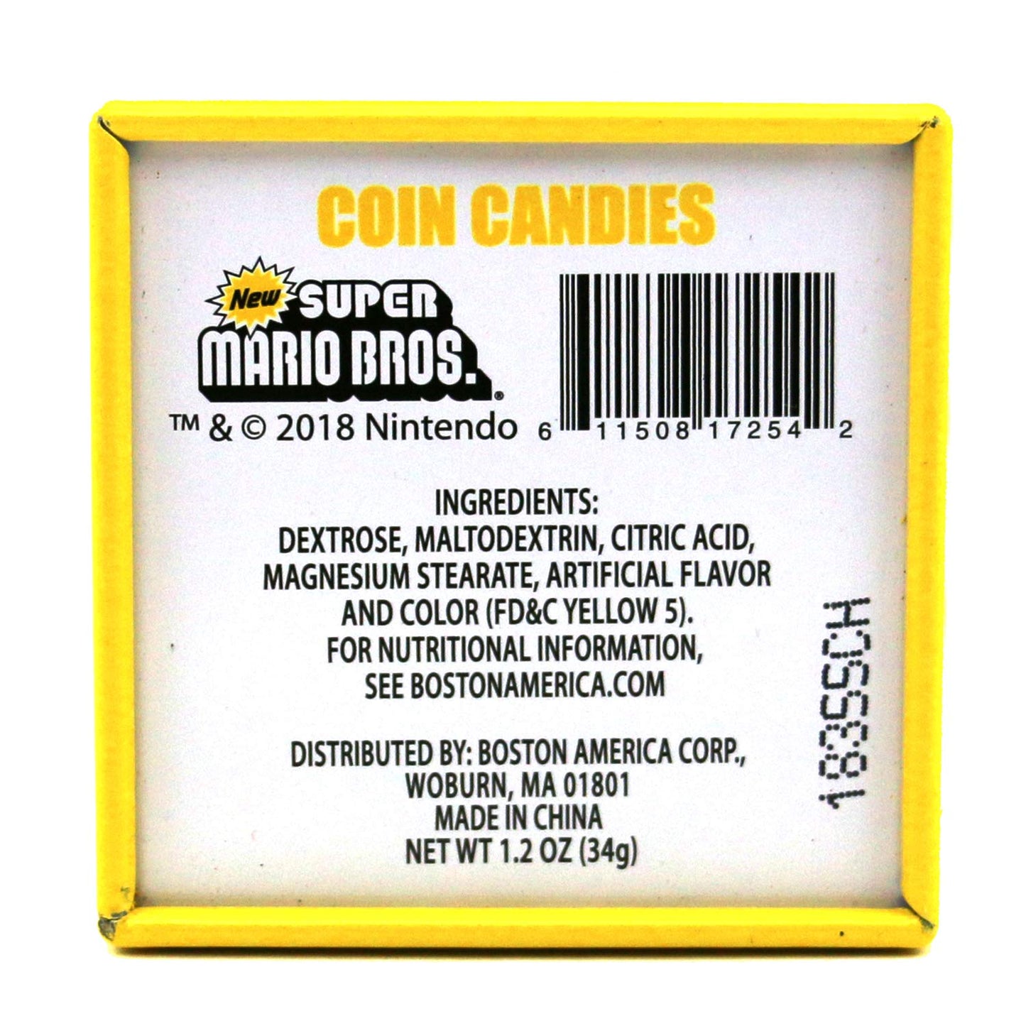 Nintendo Super Mario Question Mark Box Tin (Strawberry)