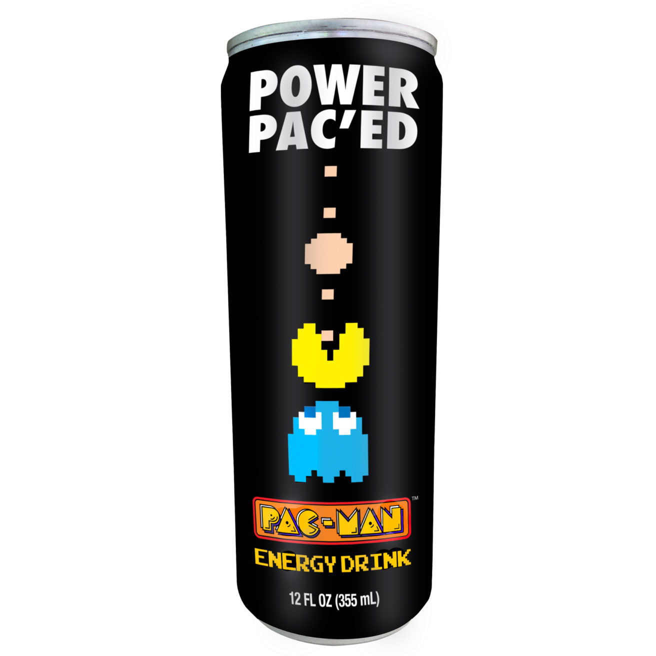 Pac-man Power Pac'ed Energy Drink Can