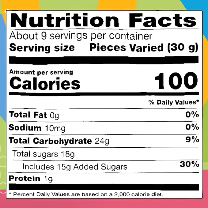 Raindrops Gummy Sushi Mini