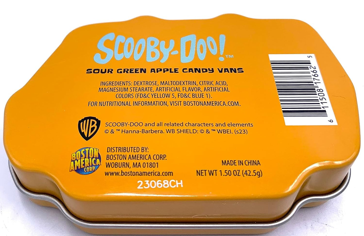 Scooby-Doo Mystery Machine Tin (Green Apple Candy)