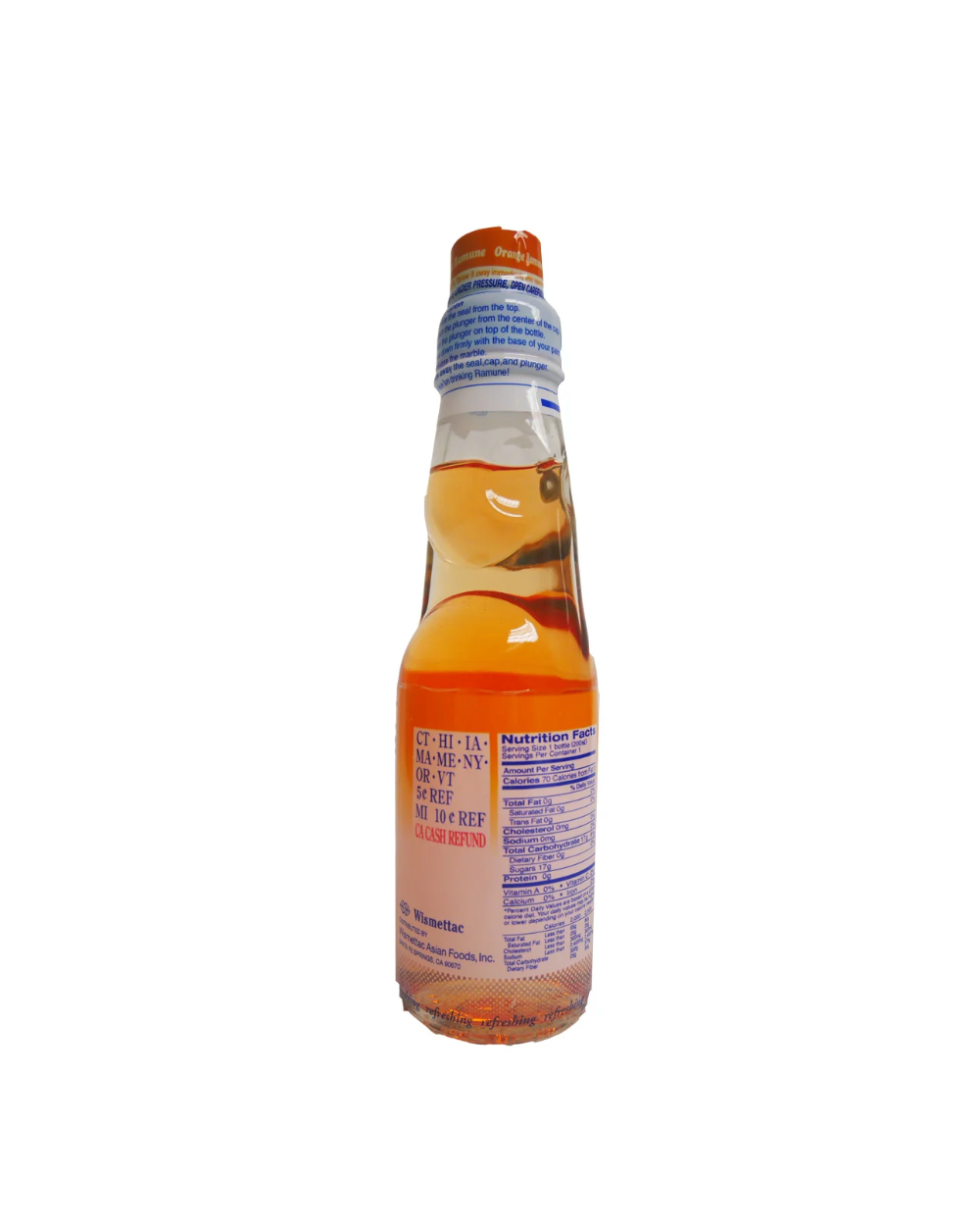 Shirakiku Ramune - Orange