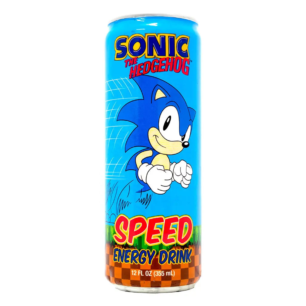 Sonic the Hedgehog Speed Energy Drink Can