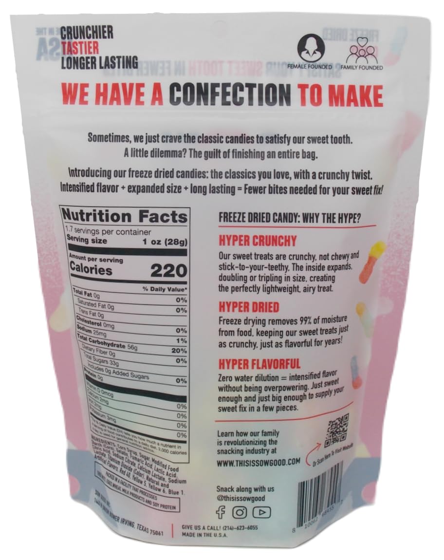 Sow Good Freeze Dried Crunchy Worms