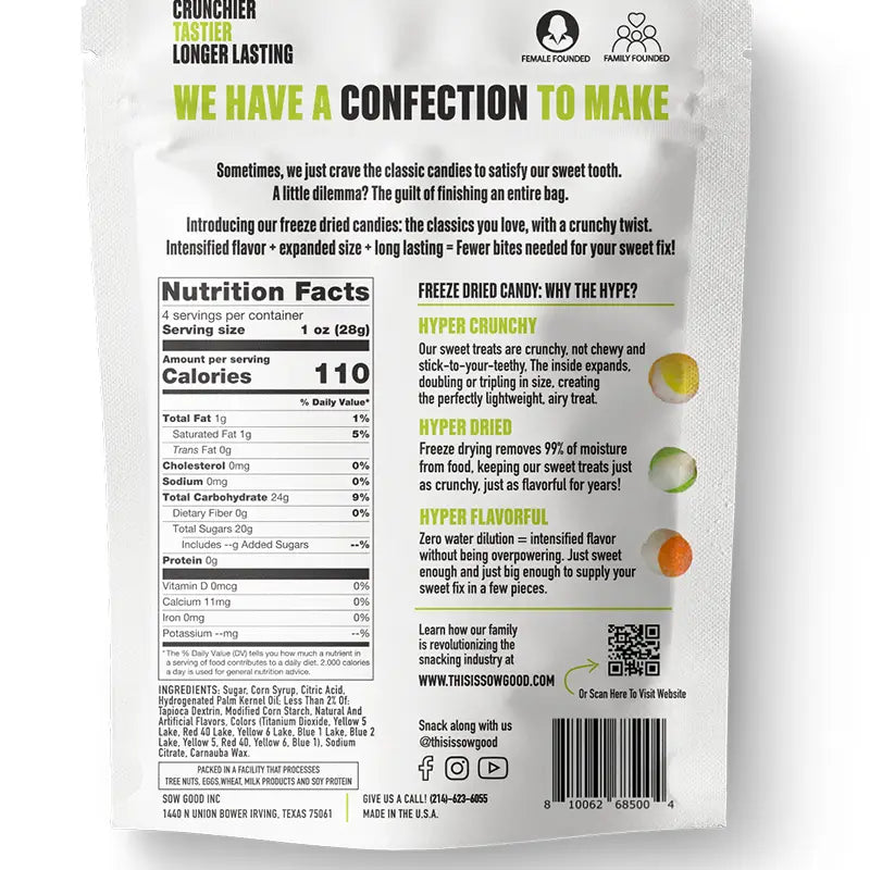 Sow Good Freeze Dried Sour Bites