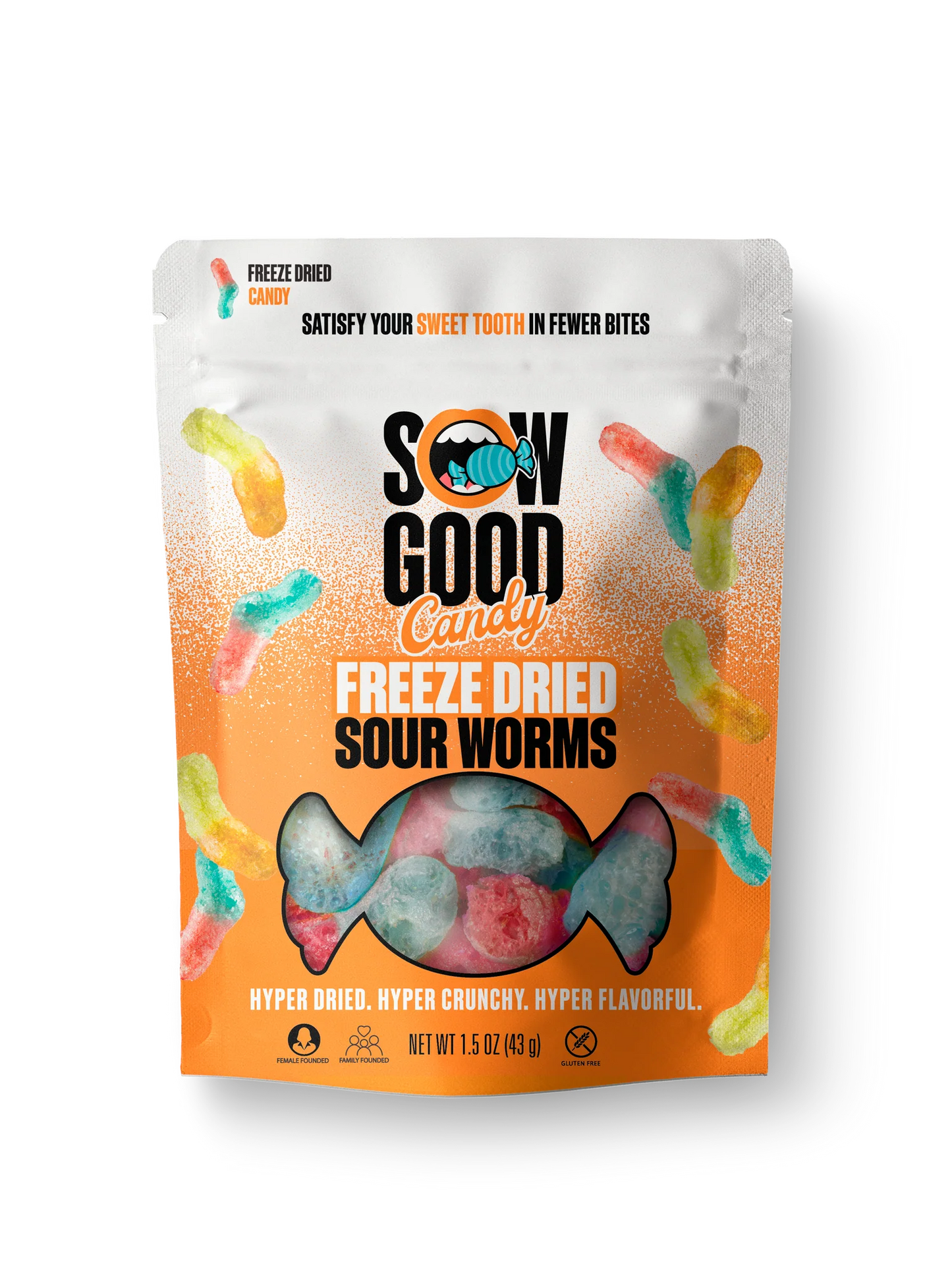 Sow Good Freeze Dried Sour Worms
