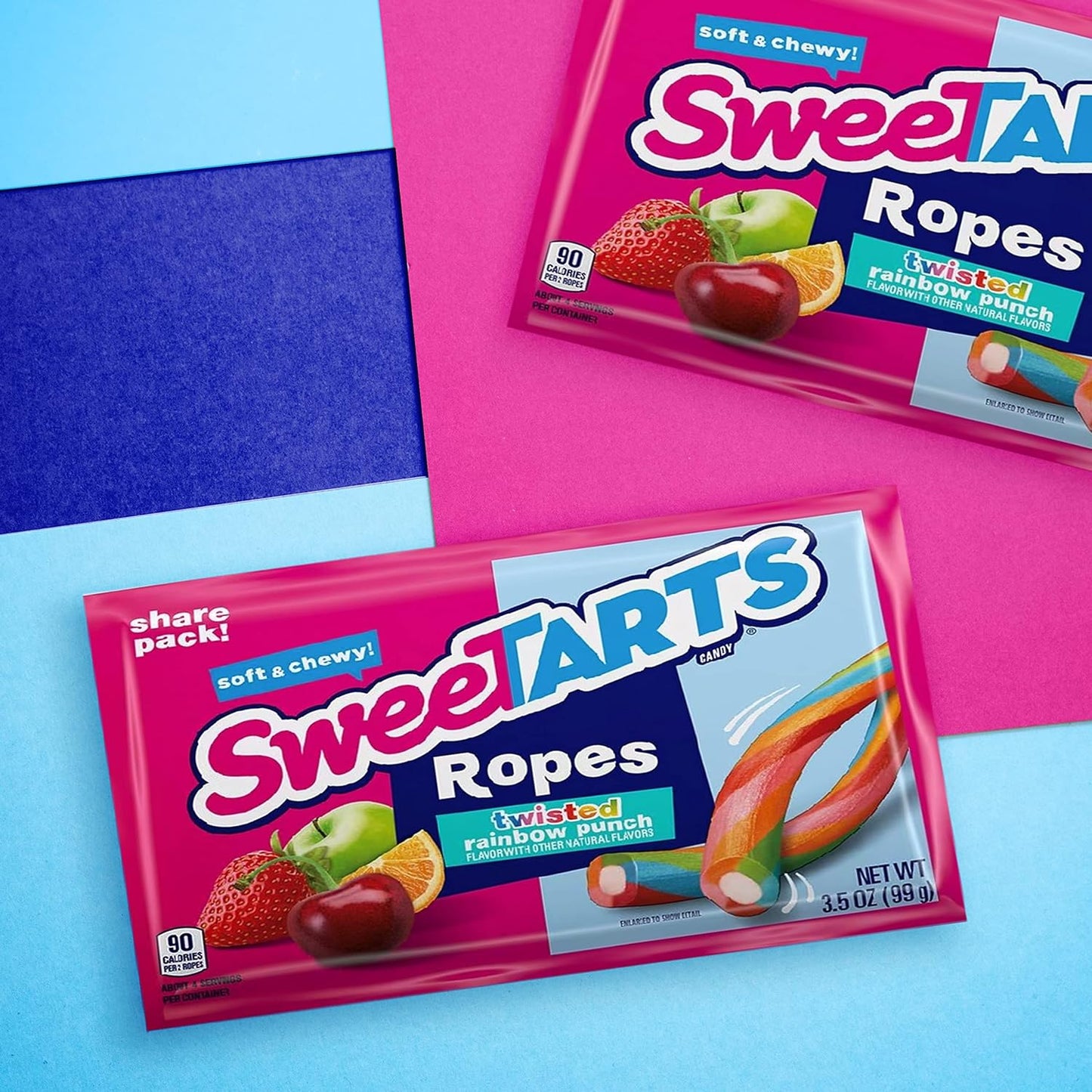 Sweetarts Ropes Share Pack (Twisted Rainbow Punch)
