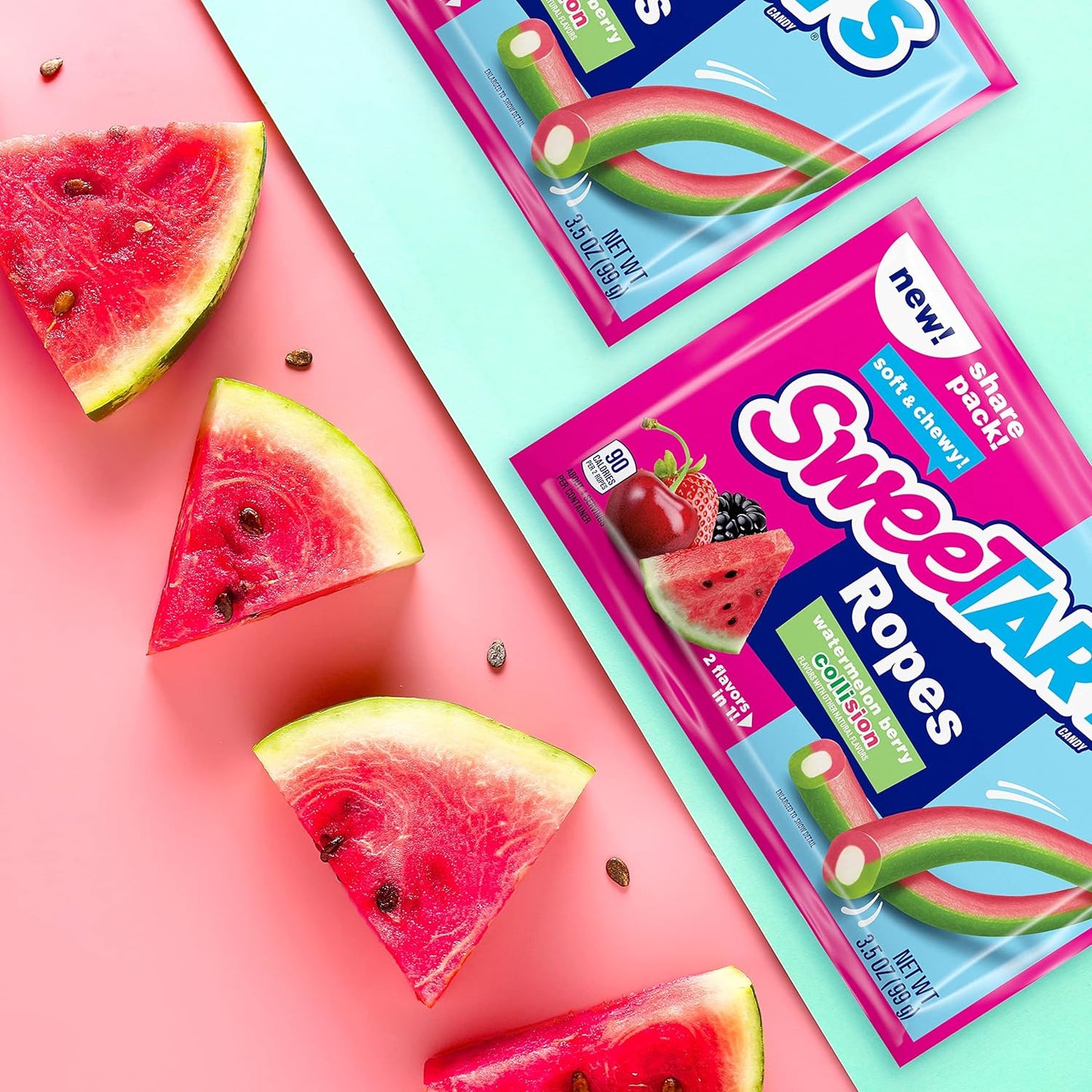 Sweetarts Ropes Share Pack (Watermelon Berry Collision)