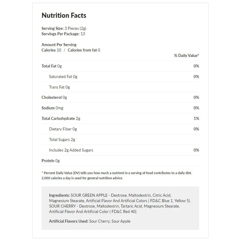 Nintendo Super Mario Mushroom Tin w/ Cherry & Green Apple Sours