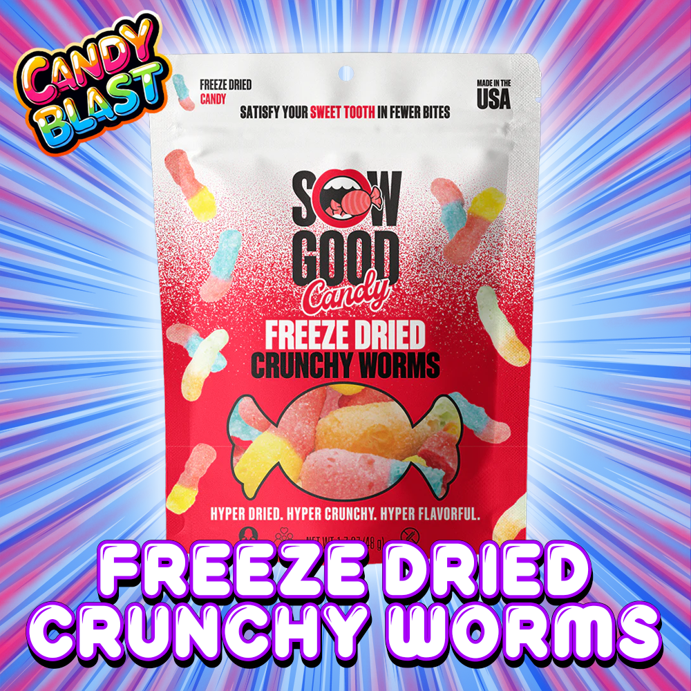 Sow Good Freeze Dried Crunchy Worms