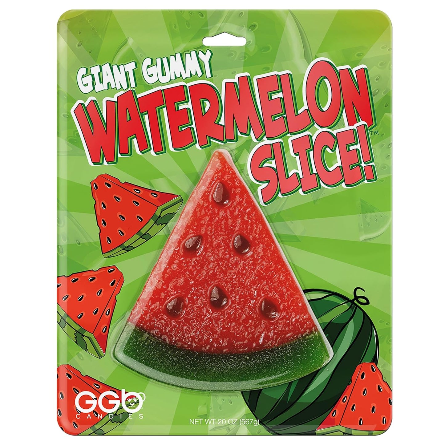 Giant Gummy Watermelon Slice