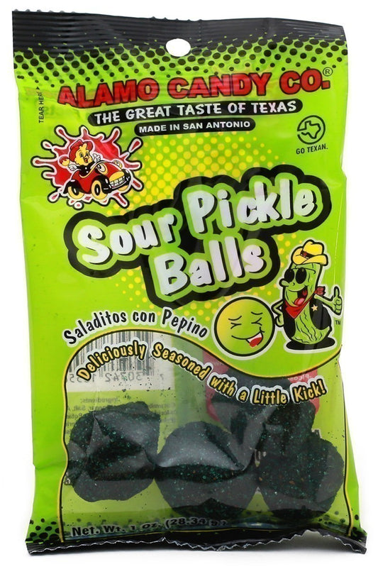 Alamo Candy Sour Pickle Balls