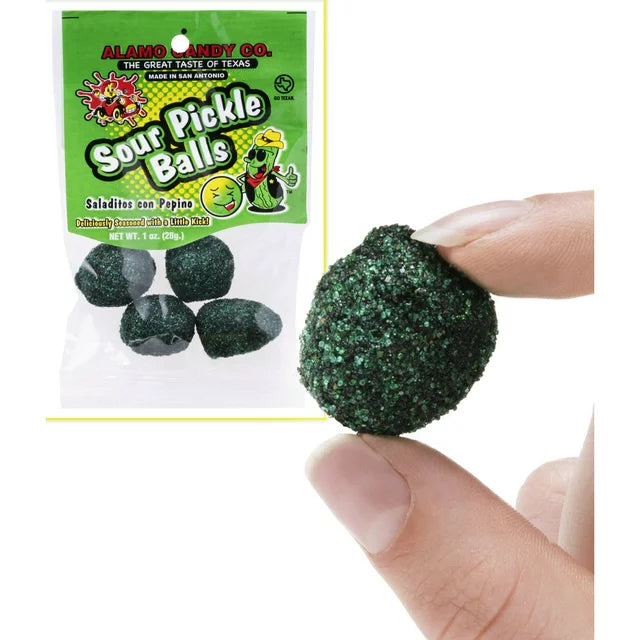 Alamo Candy Sour Pickle Balls