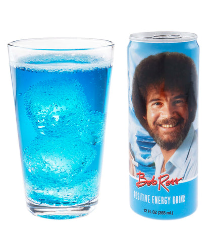 Bob Ross Positive Energy Drink Can