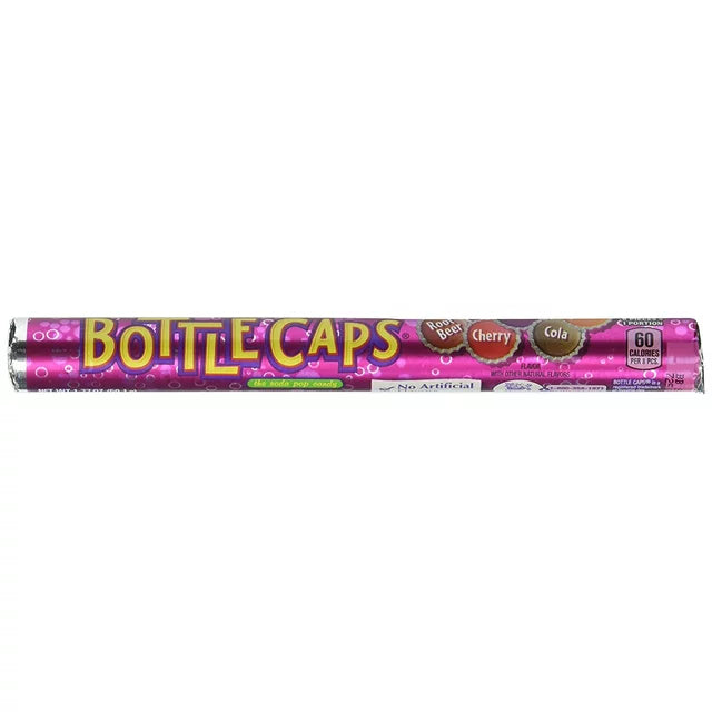 Bottle Caps Roll Candy