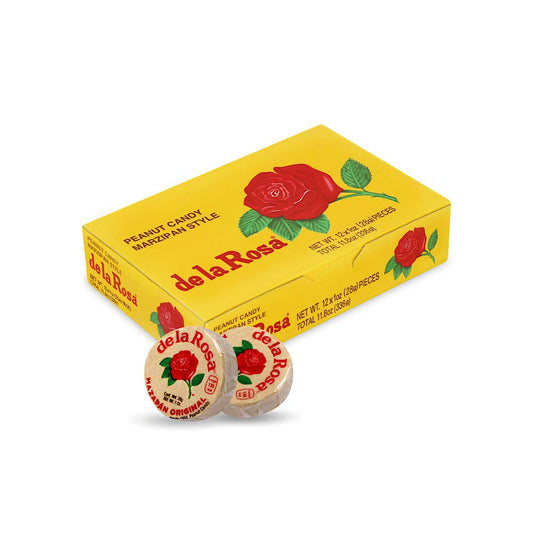 De La Rosa Mazapan - 10 Pack Individually Wrapped Peanut Candy