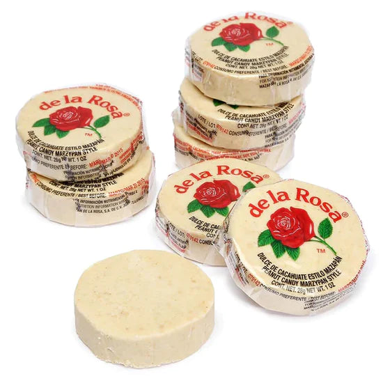 De La Rosa Mazapan - 10 Pack Individually Wrapped Peanut Candy