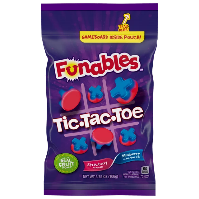 Funables - Tic-Tac-Toe - Strawberry & Blueberry