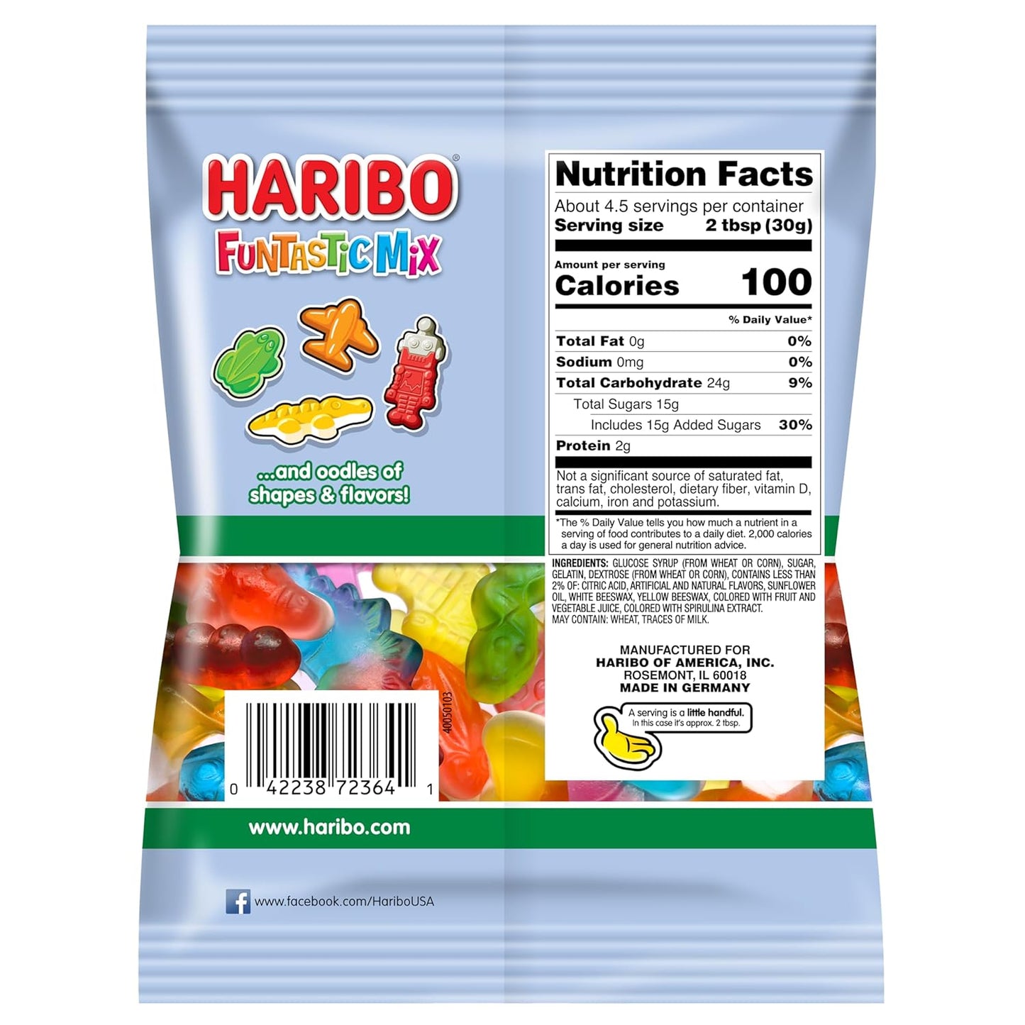 Haribo Funtastic Mix Gummi Candy