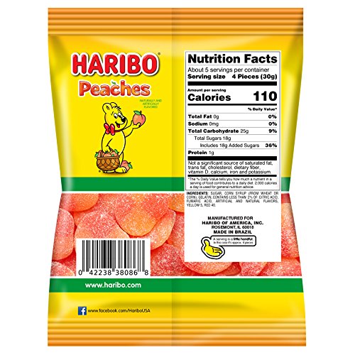 Haribo Peaches Candy