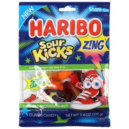 Haribo Z!ng Sour Kicks Gummi Candy