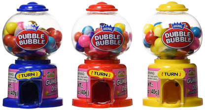 Kidsmania Dubble Bubble Mini Gumball Machine - 3 Gumball Dispensers