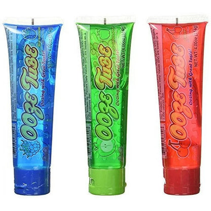 Kidsmania Ooze Tubes - 3-Pack With 1 of Each Flavor