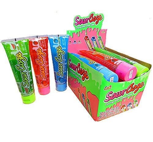 Kidsmania Ooze Tubes - 3-Pack With 1 of Each Flavor