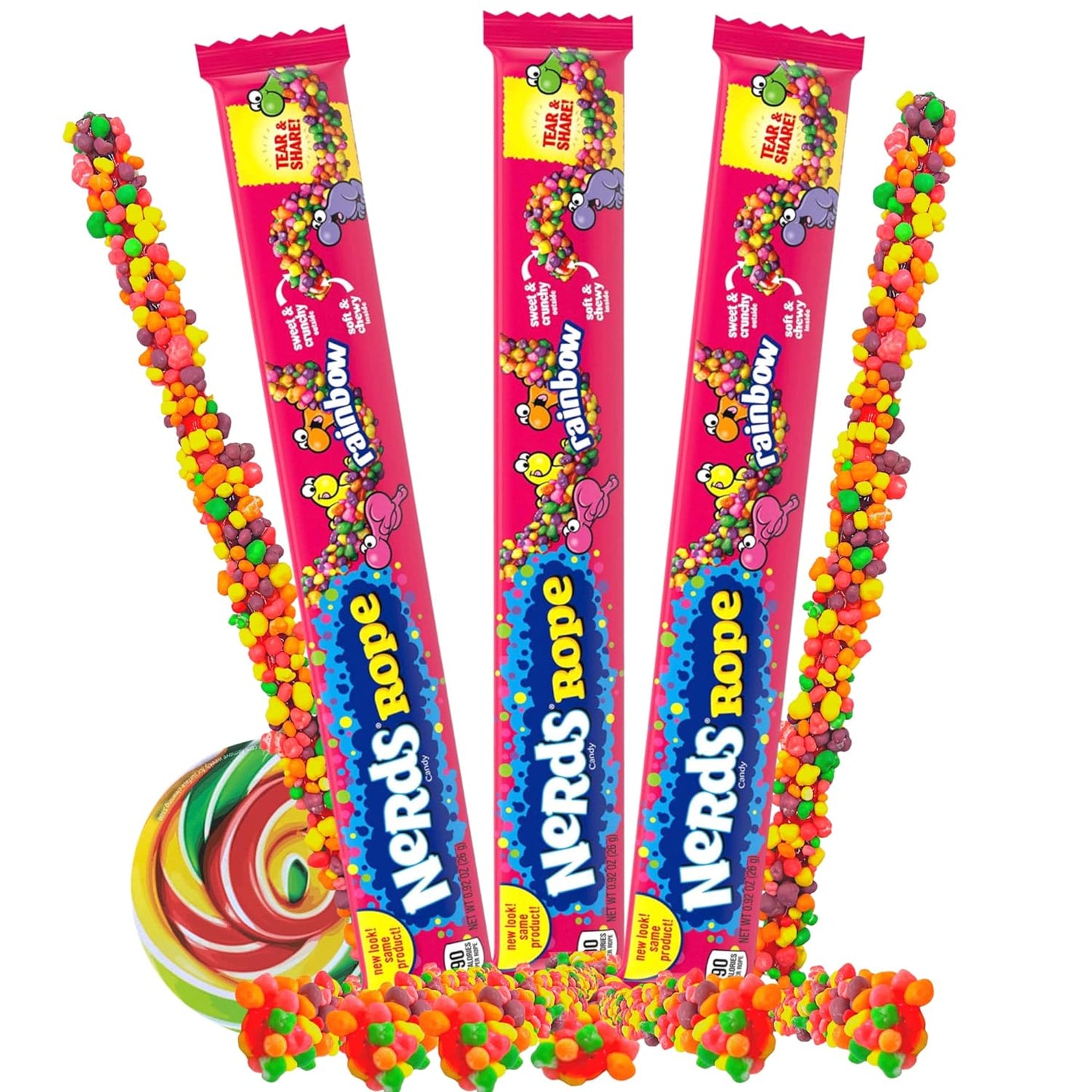 Nerds Rope Candy - Rainbow