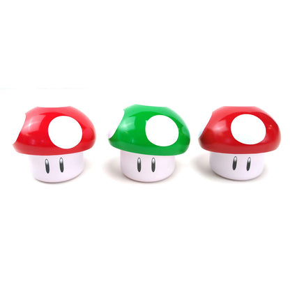 Nintendo Super Mario Mushroom Tin w/ Cherry & Green Apple Sours