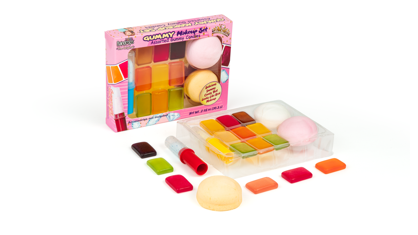 Raindrops Gummy Makeup Kit Small
