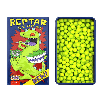 Reptar Cereal Tin (Sour Apple Candy)