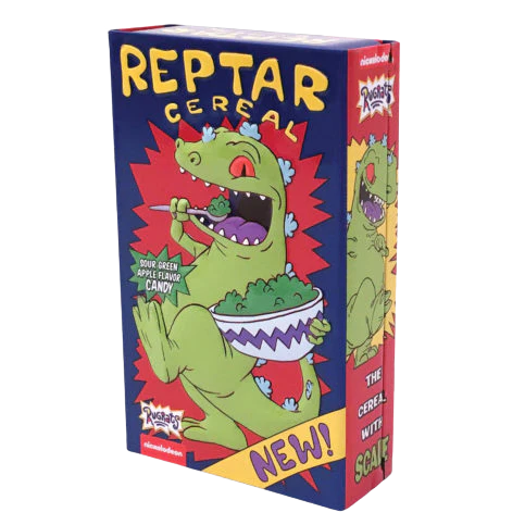 Reptar Cereal Tin (Sour Apple Candy)