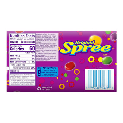 Spree Candy Theater Box