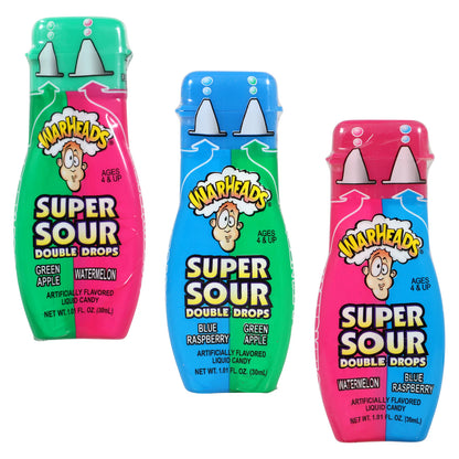 Warheads Super Sour Double Drops