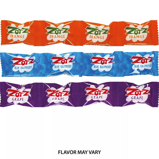 Zotz Strings - Blue Raspberry, Orange, Grape