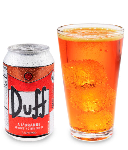 Simpsons Duff A'lorange Sparkling Beverage Can