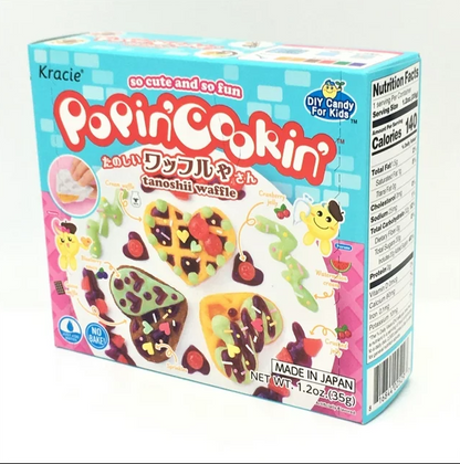 Kracie Popin' Cookin' Diy Japanese Candy Kit , Tanoshii Waffle